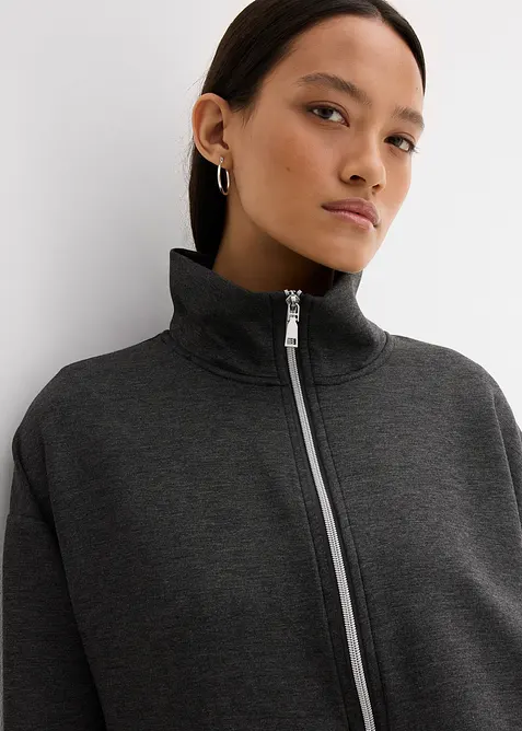 Oversize bunda z viskózové směsi, bonprix