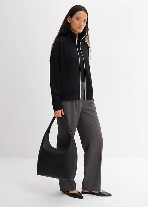 Oversize bunda z viskózové směsi, bonprix