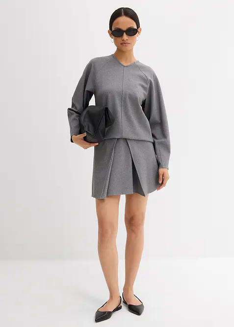 Tričko s dlouhým rukávem z pohodlného Punto di Roma, bonprix