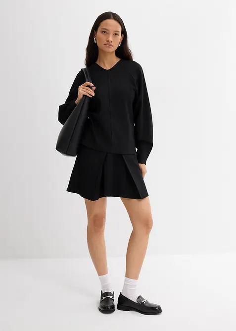 Tričko s dlouhým rukávem z pohodlného Punto di Roma, bonprix