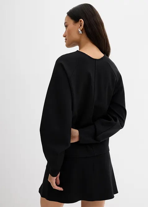 Tričko s dlouhým rukávem z pohodlného Punto di Roma, bonprix