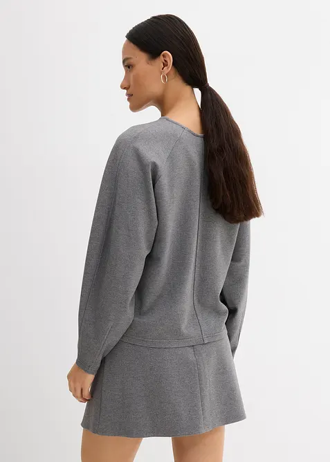 Tričko s dlouhým rukávem z pohodlného Punto di Roma, bonprix