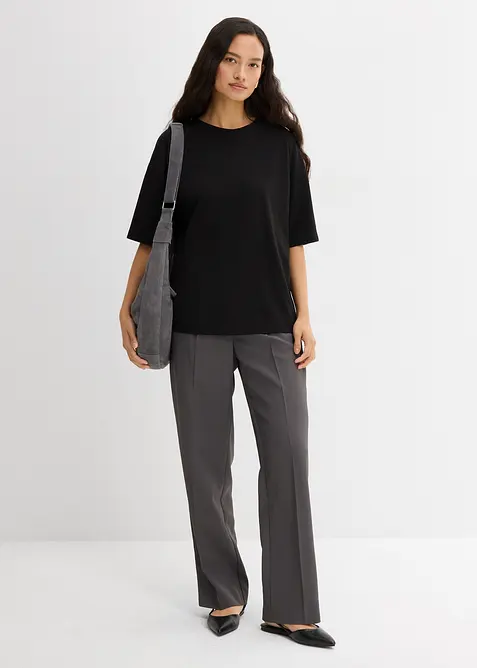 Voln&eacute; tričko z&nbsp;bavlněn&eacute; směsi, bonprix