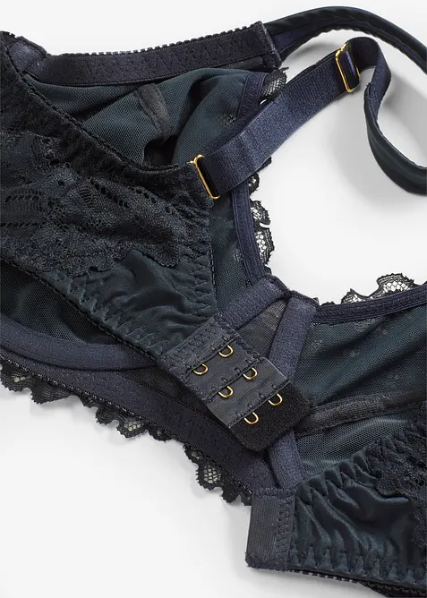 Zmenšovací podprsenka s jemnou krajkou, bonprix