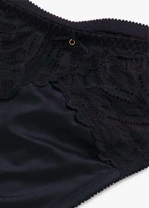 Maxikalhotky tanga s lesklým materiálem (2 ks v balení), bonprix