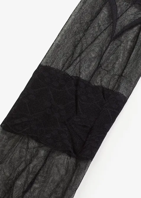 Punčochové kalhoty v podvazkovém stylu 30 DEN, bonprix