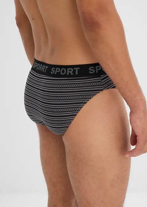 Slipy s měkkou bavlnou (4 ks v balení), bonprix