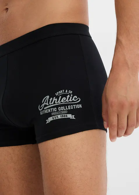 Přil&eacute;hav&eacute; boxerky s měkkou bavlnou (3 ks v balen&iacute;), bonprix