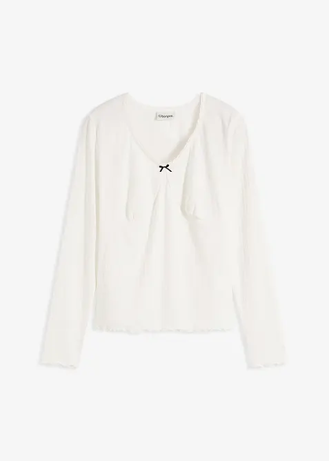 Žebrované tričko, bonprix