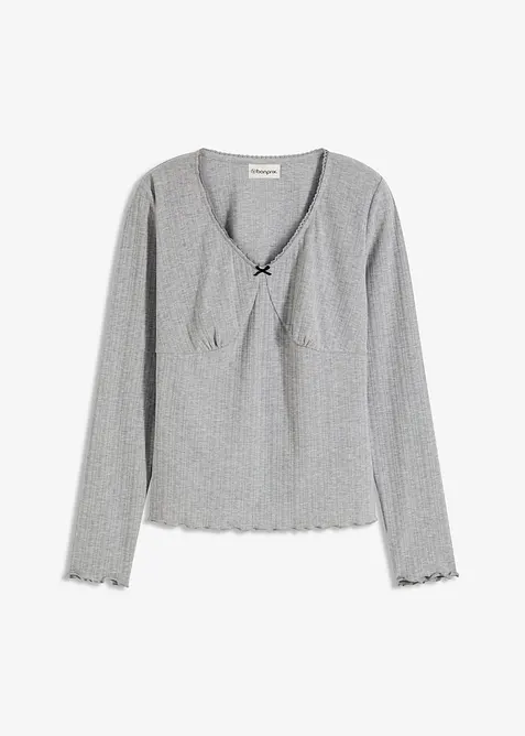 Žebrované tričko, bonprix