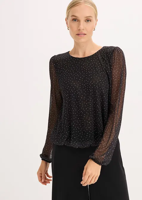 Triko s dlouh&yacute;m ruk&aacute;vem, bonprix