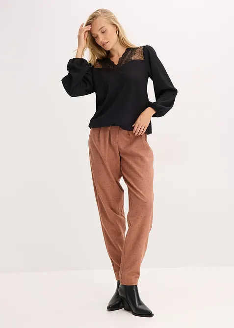 Tričko s dlouhým rukávem, bonprix