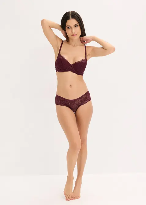 Kalhotky Hipster z jemn&eacute; krajky, bonprix