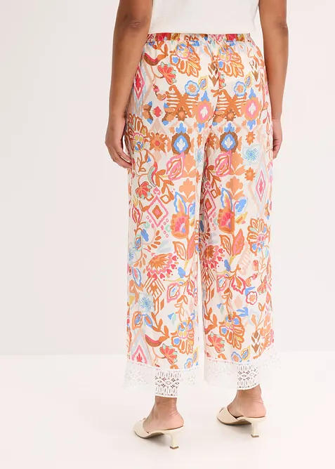 Kalhoty s krajkou, bonprix