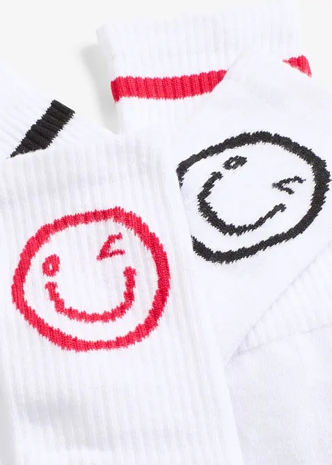 Tenisové ponožky s organickou bavlnou (6 párů v balení), bonprix