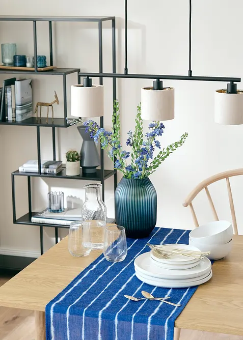 Běhoun na stůl s podílem lnu, bonprix