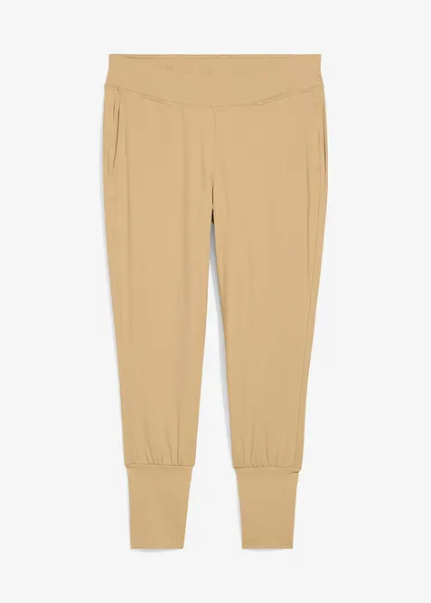 Capri kalhoty z měkkého materiálu, bonprix