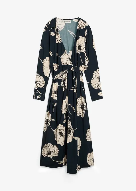 Zavinovací maxi šaty na těhotenství i po něm, bonprix