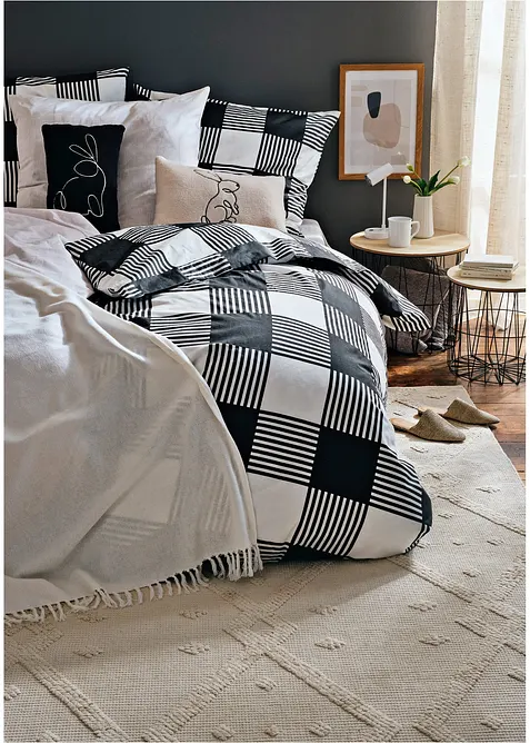 Povlečení z imitace lnu, bonprix