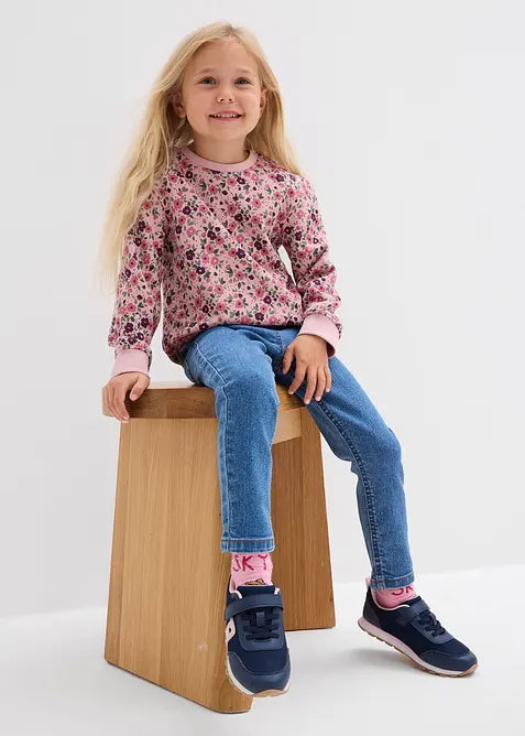 Jeggings s pohodlným pasem, Mid Waist, bonprix