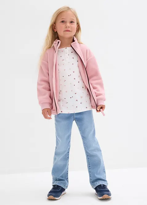 Bootcut džíny s pohodlným pasem, Mid Waist, bonprix