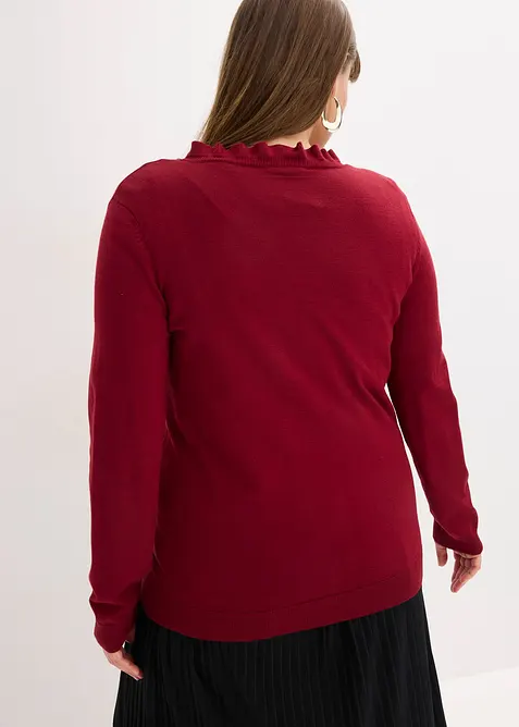 Kabátek z jemné pleteniny ze splývavé viskózové směsi, bonprix