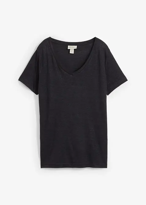 Tričko z čistého lnu, bonprix