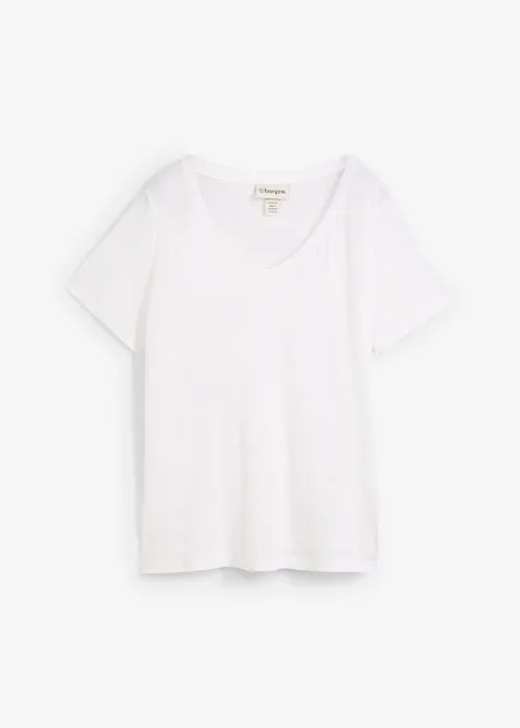 Tričko z čistého lnu, bonprix