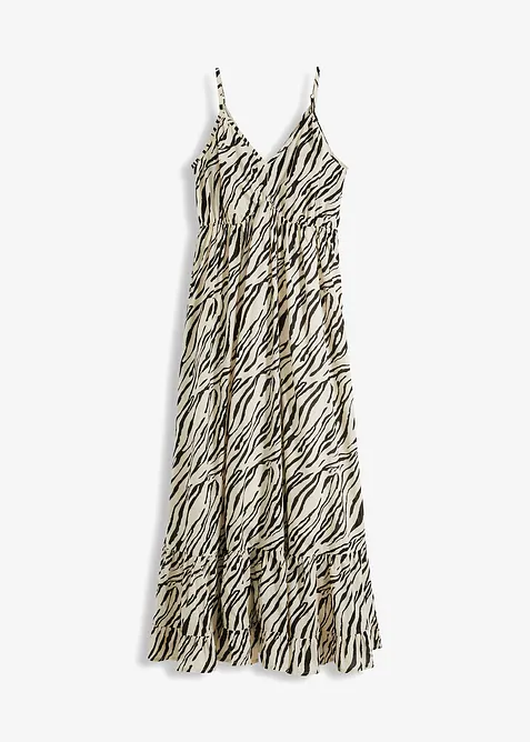 Dlouhé šaty s leopardím potiskem, RAINBOW