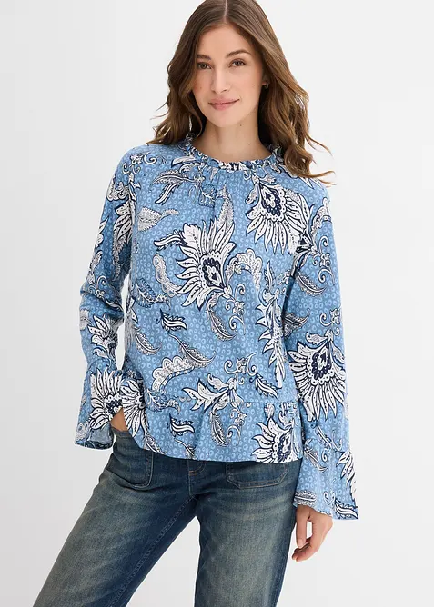 Úpletová halenka z měkké modalové směsi, bonprix