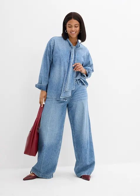 Dž&iacute;nov&aacute; halenka z čist&eacute; bavlny, bonprix