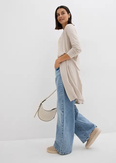 &Uacute;pletov&yacute; kab&aacute;tek z jemn&eacute; visk&oacute;zov&eacute; směsi, bonprix