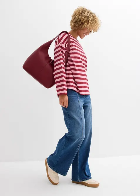 Oversize triko z čist&eacute; bavlny, bonprix