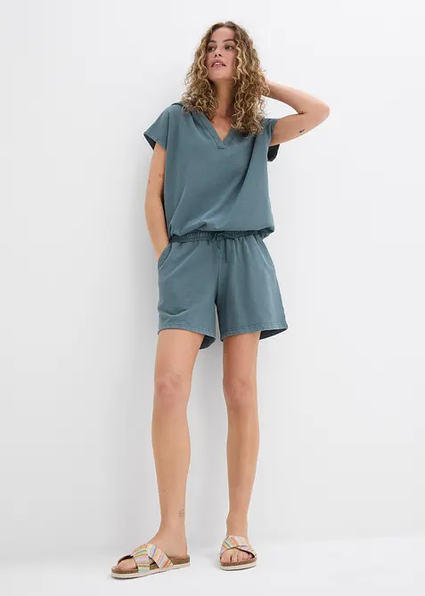 Teplákové šortky z čisté bavlny, bonprix