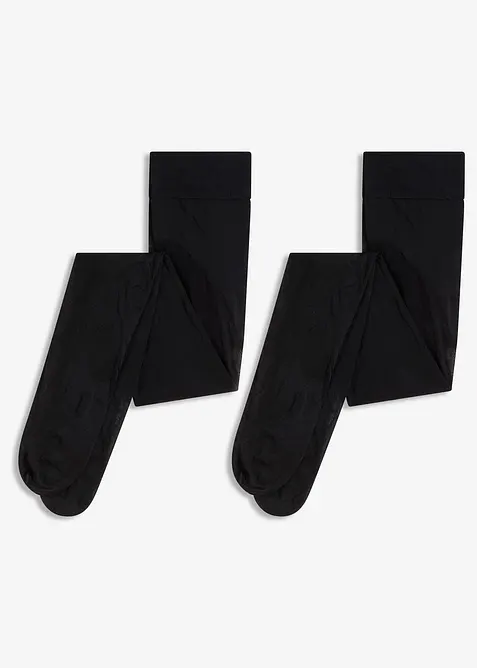 Poloprůhledné punčochové kalhoty, 30 DEN, 2 ks v balení, bonprix