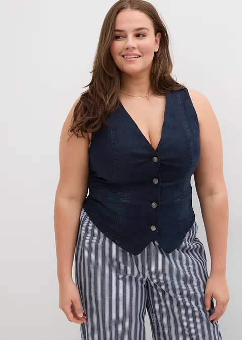 Džínová vesta, bonprix