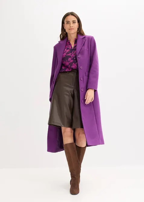 Šifonová halenka s žabičkováním, bonprix