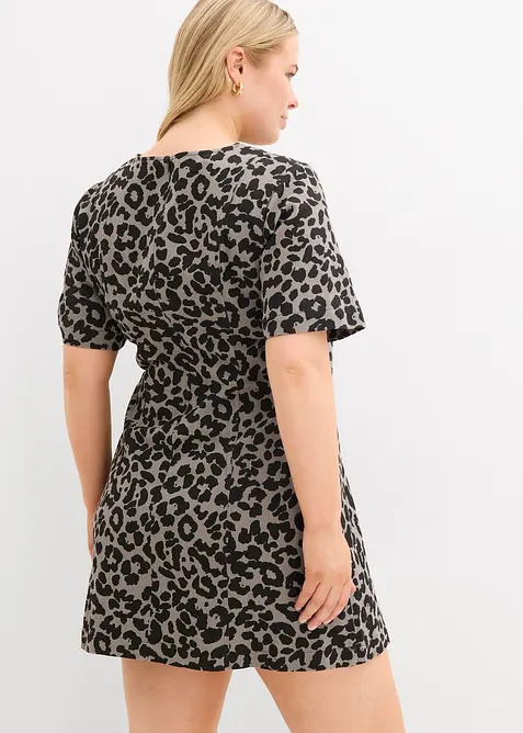 Keprové šaty z čisté bavlny, bonprix