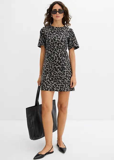 Keprové šaty z čisté bavlny, bonprix