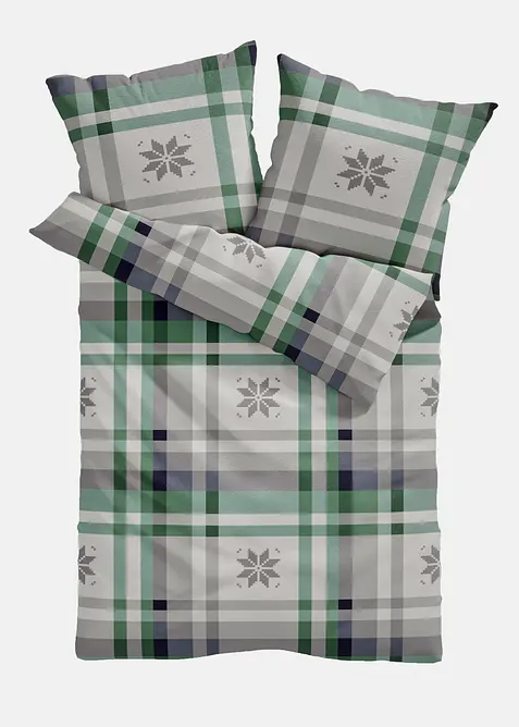 Kostkované povlečení, bonprix