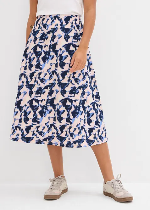 Široce střižená midi sukně, bonprix