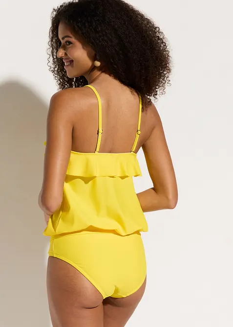 Tankiny (2d&iacute;ln&aacute; souprava) s multifunkčn&iacute;mi ram&iacute;nky, bonprix