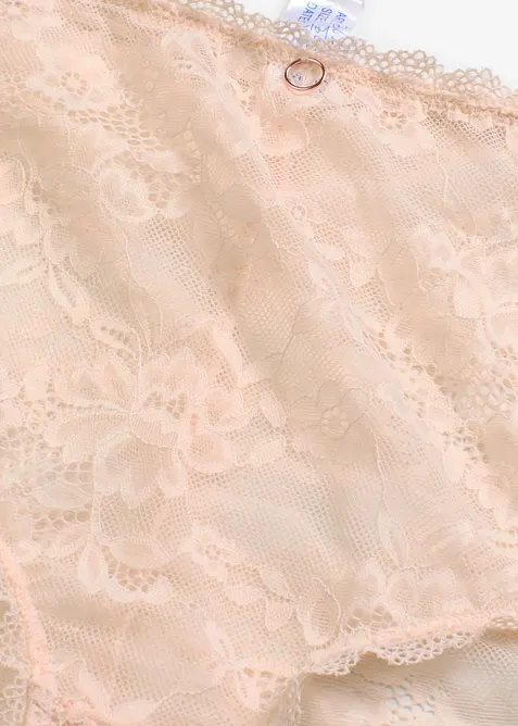 Vysoké kalhotky s květinovou krajkou, bonprix