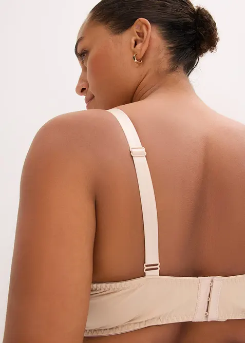 Vyztužená podprsenka s květinovou výšivkou, bonprix