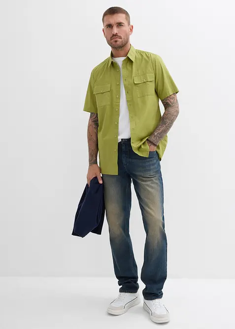 Strečové džíny Regular Fit, Straight, bonprix