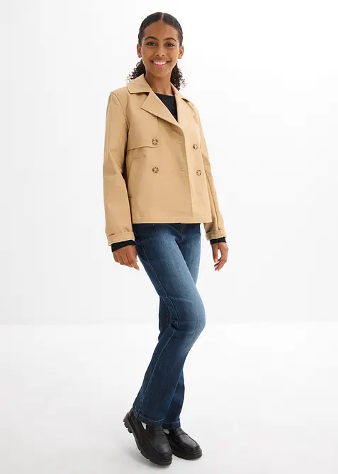 Trenčkotový kabátek, bonprix