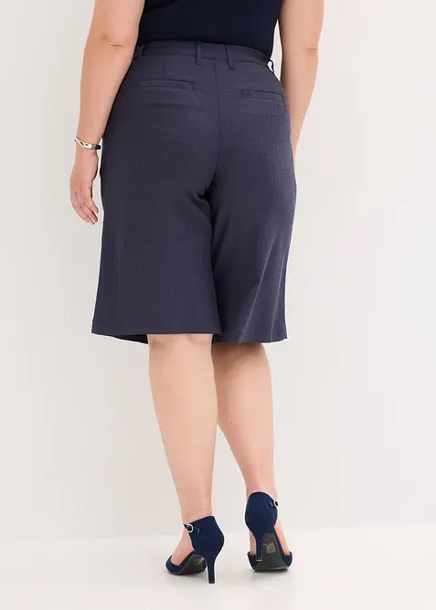 Bermudy se sklady v pase, bonprix