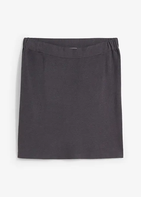 Pletená sukně z viskózové směsi, bonprix