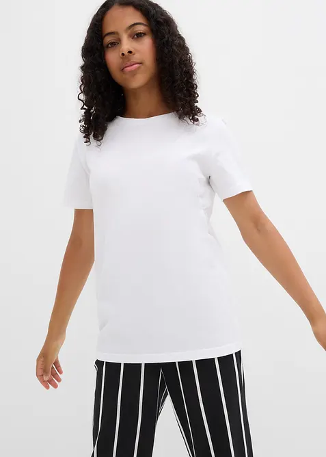 Tričko z čisté organické bavlny (3 ks v balení), bonprix