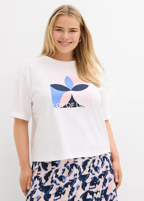 Tričko z čist&eacute; bavlny, bonprix